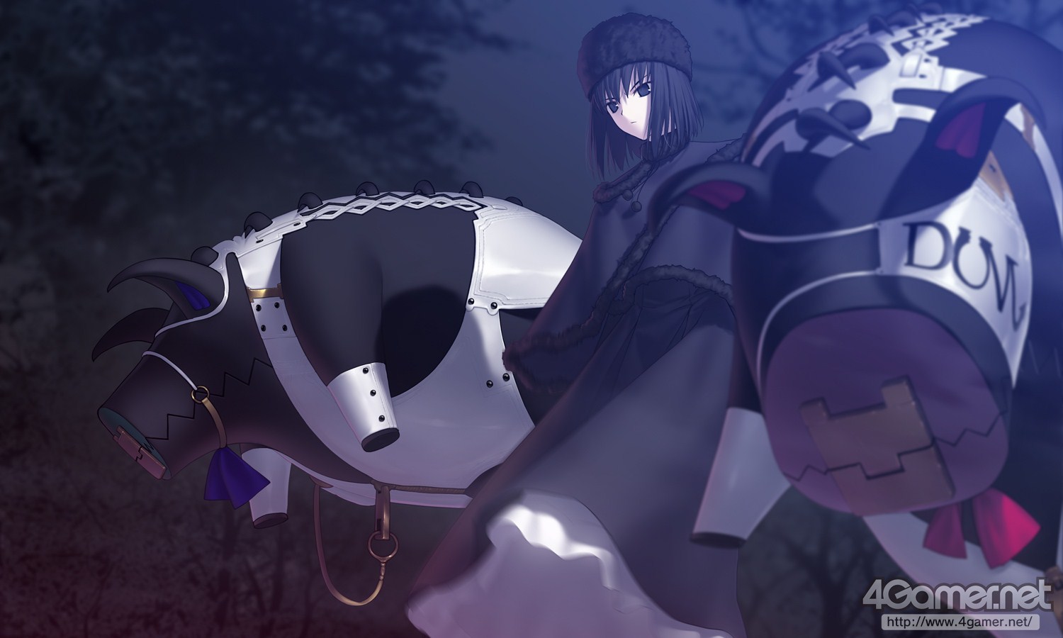 画像集 008 少女は今 青色 はじまり の魔法を開く Type Moonの新作ノベルゲーム 魔法使いの夜 12年4月12日発売決定