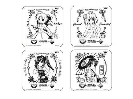 TYPE-MOONの代表的6作品のキャラクターグッズが必ず手に入る「一番くじ