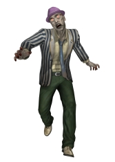 画像ギャラリー No.001のサムネイル画像 / 「龍が如く OF THE END」ではタレントのゾンビと卓球もできる!? 記者発表会でゾンビ役として出演する3人の“イトウ”さんが明らかに