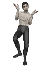 画像ギャラリー No.003のサムネイル画像 / 「龍が如く OF THE END」ではタレントのゾンビと卓球もできる!? 記者発表会でゾンビ役として出演する3人の“イトウ”さんが明らかに