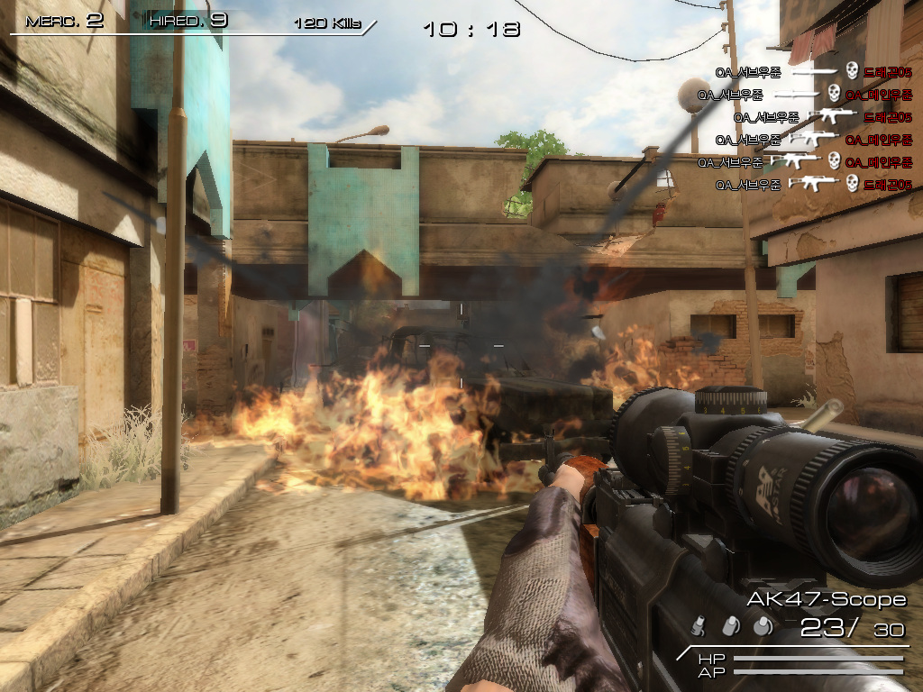 画像集 001 韓国で開発中のオンラインfps Soldier Of Fortune Online のムービー