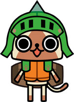 画像ギャラリー No.004のサムネイル画像 / ケータイソーシャルゲーム「モンハン日記モバイルアイルー村」,“モバゲータウン”にて本日サービス開始