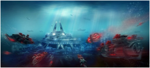 画像ギャラリー No.012のサムネイル画像 / 潜水艦で深海バトル。ブラウザゲーム「DEEPOLIS」本日サービス