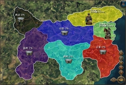 画像ギャラリー No.002のサムネイル画像 / 「戦略三国志」,皇帝直轄都市などの新都市が9月4日に追加