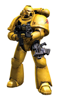 画像ギャラリー No.003のサムネイル画像 / 「ウォーハンマー40,000: スペースマリーン」,マルチプレイの紹介ムービーが公開。18億通りのキャラクターカスタマイズも魅力?