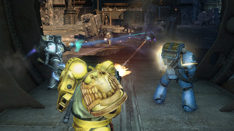 画像ギャラリー No.004のサムネイル画像 / 「ウォーハンマー40,000: スペースマリーン」,マルチプレイの紹介ムービーが公開。18億通りのキャラクターカスタマイズも魅力?