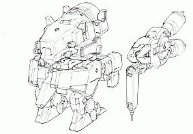 画像ギャラリー No.005のサムネイル画像 / 「CoW」,藤岡建機氏がデザインした新機体2種の名称を募集