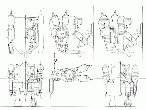 画像ギャラリー No.008のサムネイル画像 / 「CoW」,藤岡建機氏がデザインした新機体2種の名称を募集