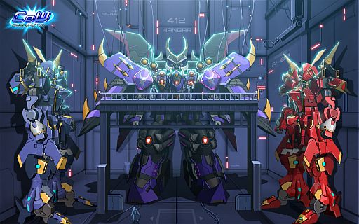 画像ギャラリー No.001のサムネイル画像 / 「CoW」,PvPが可能な新マップ「混沌の聖域」や新機体2種などが実装