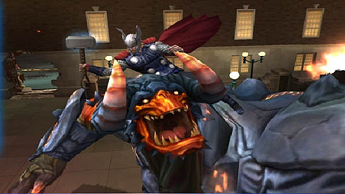 画像ギャラリー No.004のサムネイル画像 / アメコミヒーローを主人公にした,「Thor: God of Thunder」の最新ムービー公開。発売は,映画の北米公開とほぼ同時の2011年5月3日に決定