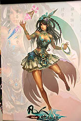 画像集#009のサムネイル/［CJ 2010］リアル美人が最強のMMORPG「傾国傾城」の“美女システム”とは？