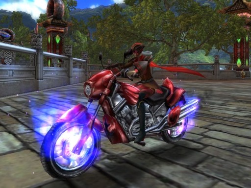 画像ギャラリー No.003のサムネイル画像 / 「SOULALIVE ONLINE」,ルーレット更新でバイク型の乗り物「赤鉄馬」が登場