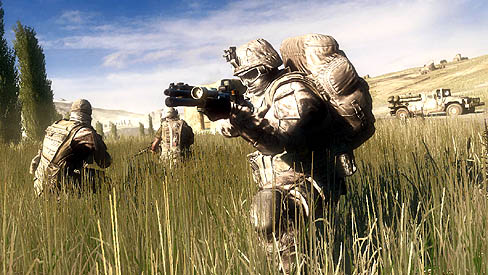 画像ギャラリー No.003のサムネイル画像 / 「OPERATION FLASHPOINT: RED RIVER」の最新ムービーが公開。敵の占領地区に墜落した偵察ヘリコプターのパイロットを救出せよ