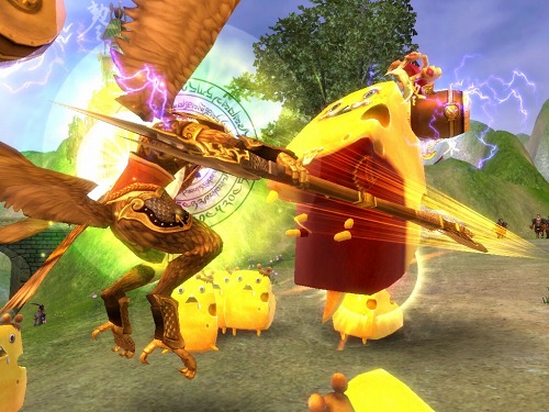 画像ギャラリー No.006のサムネイル画像 / 「SANGOKU CHAOS 〜三国カオス〜」,強敵チェダー&パルメザンを倒せ