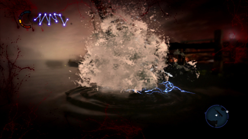 画像ギャラリー No.014のサムネイル画像 / 既存のオープンワールドを踏襲しつつも,電磁波による攻撃やカルマシステムといった独自要素が光る「inFAMOUS 2」のプレイレポートを掲載