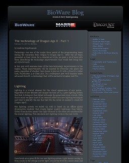 画像ギャラリー No.004のサムネイル画像 / 「Dragon Age 2」のグラフィックスは,前作に比べてどこが進化しているのか? BioWareの開発者が公式ブログで語った