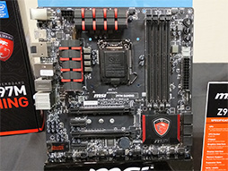 画像集#012のサムネイル/MSI,Intel 9シリーズ採用のゲーマー向けマザーボード計7製品を発表。サウンド面の強化やM.2スロット装備が特徴