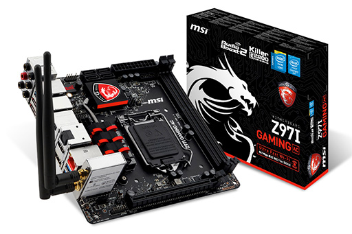 画像集#001のサムネイル/Z97採用のMSI製ゲーマー向けMini-ITXマザー登場。価格は約2万2000円