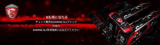 ���������꡼ No.001�Υ���ͥ������ / MSI����G Series�ץ�������SLI�֥�å��Υץ쥼��ȥ����ڡ���򳫻�