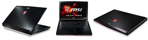 画像ギャラリー No.002のサムネイル画像 / MSI，Broadwell搭載のゲーマー向けノートPC計6製品を国内発売。アークでは予約を受け付け中