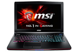 画像ギャラリー No.010のサムネイル画像 / MSI，Broadwell搭載のゲーマー向けノートPC計6製品を国内発売。アークでは予約を受け付け中