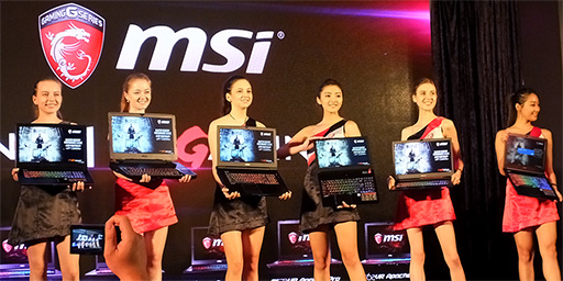 画像ギャラリー No.022のサムネイル画像 / MSI,台北市内で「ノートPC向けGeForce GTX 10」搭載の新型ノートPC発表会を開催。GPUやCPU以外にも見どころは多い
