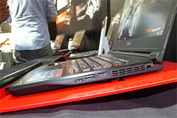 画像ギャラリー No.024のサムネイル画像 / MSI,台北市内で「ノートPC向けGeForce GTX 10」搭載の新型ノートPC発表会を開催。GPUやCPU以外にも見どころは多い