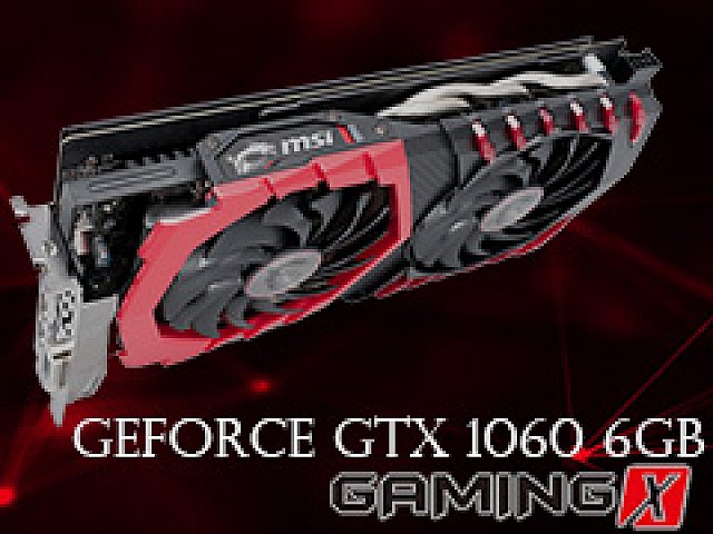 ゲーミングPC MSI GeForce GTX 1060 GAMING X 6G