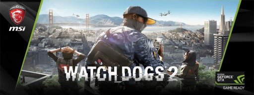 画像ギャラリー No.001のサムネイル画像 / 対象のMSI製GTX 1080/1070カード購入で「Watch Dogs 2」製品版のコードがもらえる