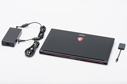 GTX 1060 6GB+Kaby Lake-H搭載のMSI製ゲーマー向けノートPC「GS63VR