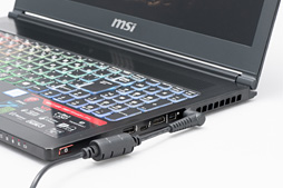 GTX 1060 6GB+Kaby Lake-H搭載のMSI製ゲーマー向けノートPC「GS63VR