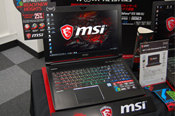 画像ギャラリー No.006のサムネイル画像 / MSI,ゲーマー向けノートPCやバックパックPCなど30製品を国内で一斉発表