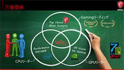 画像ギャラリー No.017のサムネイル画像 / MSI,ゲーマー向けノートPCやバックパックPCなど30製品を国内で一斉発表