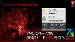 画像ギャラリー No.027のサムネイル画像 / MSI,ゲーマー向けノートPCやバックパックPCなど30製品を国内で一斉発表