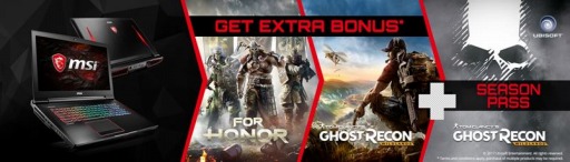 画像ギャラリー No.001のサムネイル画像 / MSI，指定のノートPCにおけるゲームバンドル特典として「Ghost Recon Wildlands」のシーズンパスを追加