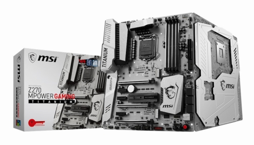MSI，堅牢性重視のZ270マザーボード「Z270 MPOWER GAMING TITANIUM」発売