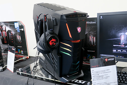 画像ギャラリー No.015のサムネイル画像 / MSIが国内ゲーマー向けデスクトップPC市場へ参入。第1弾としてGTX 1060 6GB搭載の小型PC「Trident 3」を4月に発売