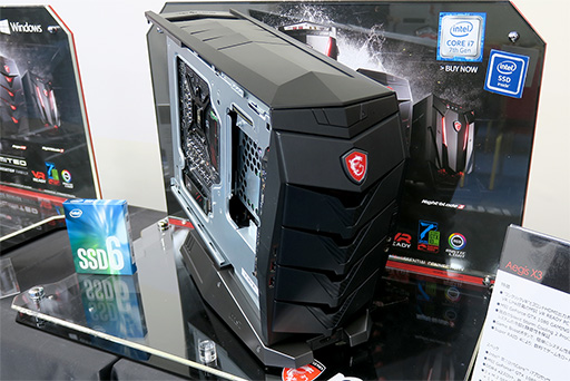 画像ギャラリー No.016のサムネイル画像 / MSIが国内ゲーマー向けデスクトップPC市場へ参入。第1弾としてGTX 1060 6GB搭載の小型PC「Trident 3」を4月に発売