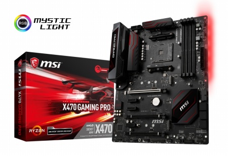 画像ギャラリー No.001のサムネイル画像 / MSI，税込1万6000円強のX470マザーボード「X470 GAMING PRO」を発売