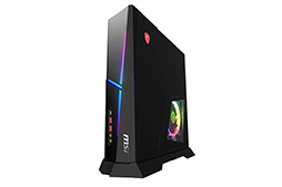 画像ギャラリー No.003のサムネイル画像 / 写真で見る新型ゲームPC「Trident X」。GeForce RTX 20&第9世代Coreプロセッサ搭載の薄型PCをじっくり眺めてみた
