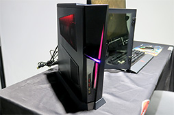 画像ギャラリー No.004のサムネイル画像 / 写真で見る新型ゲームPC「Trident X」。GeForce RTX 20&第9世代Coreプロセッサ搭載の薄型PCをじっくり眺めてみた