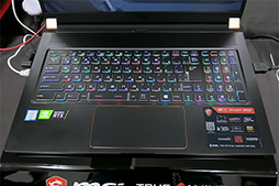 ���������꡼ No.004�Υ���ͥ������ / 17.3���վ���RTX 2080 Max-Q��ܤǽŤ�2.25kg��¸���MSI�������ޡ������Ρ���PC�����ʡ�GS75 Stealth�פ���Ϫ