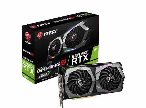 MSI緿顼ܤRTX 2080ɤȥϥڥå˿äRTX 2060ɤȯ