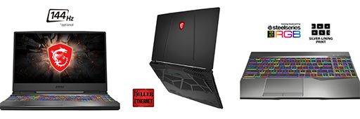 画像ギャラリー No.010のサムネイル画像 / MSI,プロゲームチーム「SunSister」推奨のゲーマー向けノートPCに第9世代Core&RTX 20シリーズ搭載モデルを追加