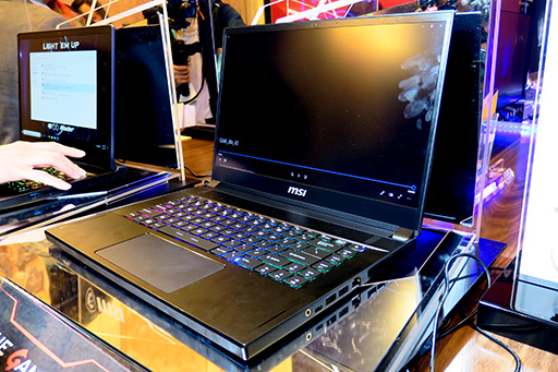 画像ギャラリー No.007のサムネイル画像 / ノートPCの液晶パネルが300Hzに突入。MSIがCES 2020で新型ノートPCやデスクトップPCなどを発表