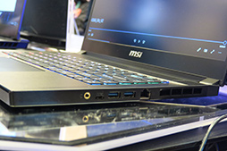 画像ギャラリー No.008のサムネイル画像 / ノートPCの液晶パネルが300Hzに突入。MSIがCES 2020で新型ノートPCやデスクトップPCなどを発表