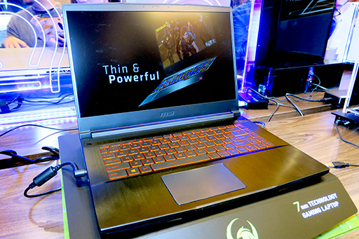 画像ギャラリー No.010のサムネイル画像 / ノートPCの液晶パネルが300Hzに突入。MSIがCES 2020で新型ノートPCやデスクトップPCなどを発表