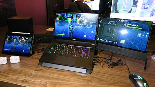画像ギャラリー No.011のサムネイル画像 / ノートPCの液晶パネルが300Hzに突入。MSIがCES 2020で新型ノートPCやデスクトップPCなどを発表