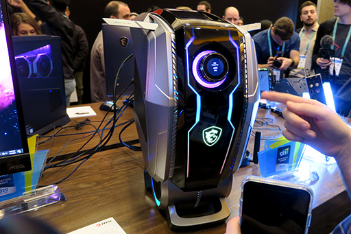 画像ギャラリー No.013のサムネイル画像 / ノートPCの液晶パネルが300Hzに突入。MSIがCES 2020で新型ノートPCやデスクトップPCなどを発表