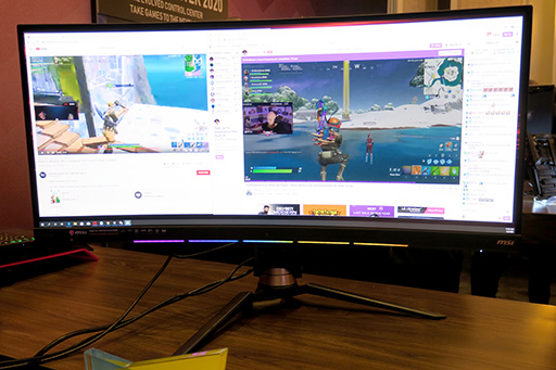 画像ギャラリー No.021のサムネイル画像 / ノートPCの液晶パネルが300Hzに突入。MSIがCES 2020で新型ノートPCやデスクトップPCなどを発表